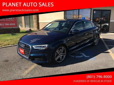 2019 Audi A3 for sale at PLANET AUTO SALES in Lindon UT