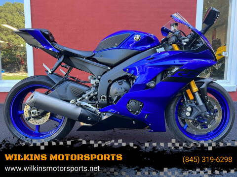 2018 Yamaha YZF-R6 for sale at WILKINS MOTORSPORTS in Brewster NY