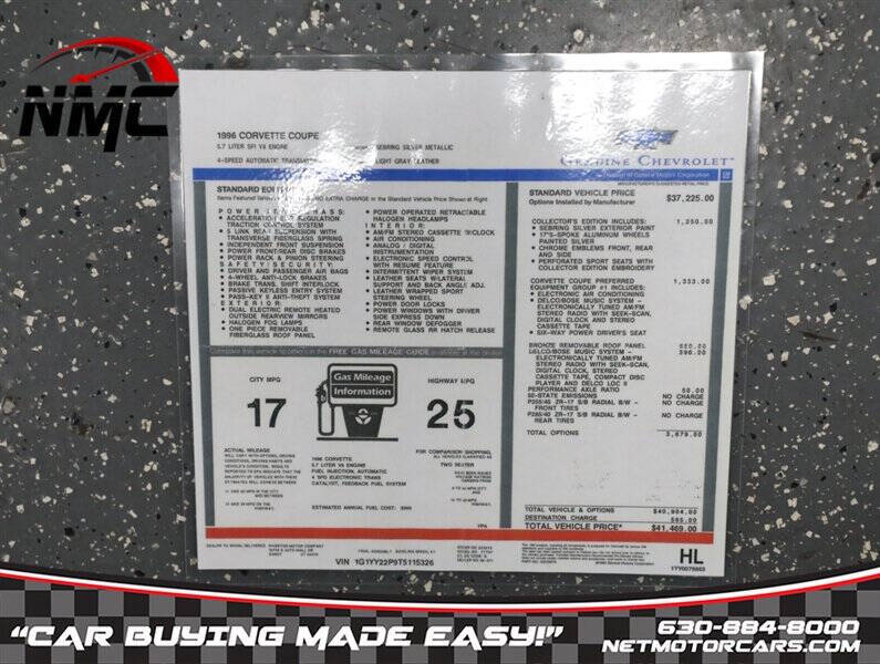 1996 Chevrolet Corvette