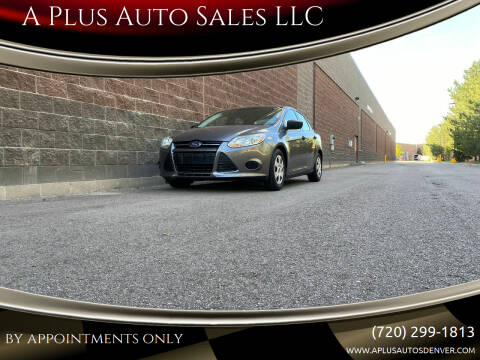 2013 Ford Focus for sale at A Plus Auto Sales LLC in Denver CO