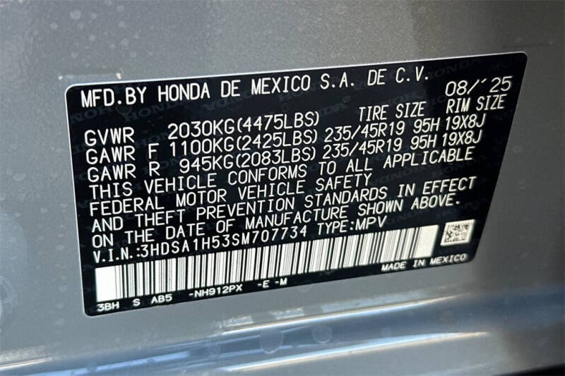 2025 Acura ADX w/A-SPEC