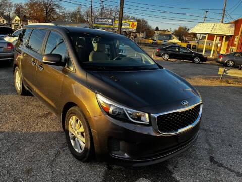 2016 Kia Sedona for sale at Payless Auto Sales LLC in Cleveland OH