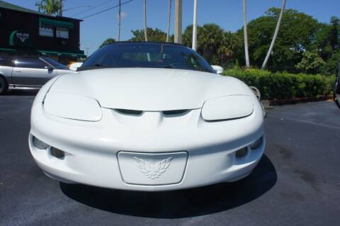 2001 Pontiac Firebird for sale at Dream Machines USA in Lantana FL