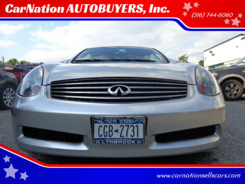 2004 Infiniti G35 for sale at CarNation AUTOBUYERS Inc. in Rockville Centre NY