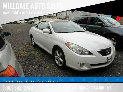 2006 Toyota Camry Solara for sale at MILLDALE AUTO SALES in Portland CT