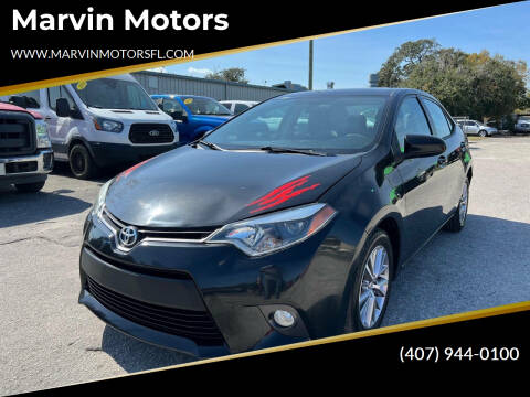 2015 Toyota Corolla for sale at Marvin Motors in Kissimmee FL