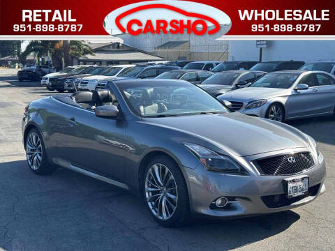 2011 Infiniti G37 Convertible for sale at Car SHO in Corona CA