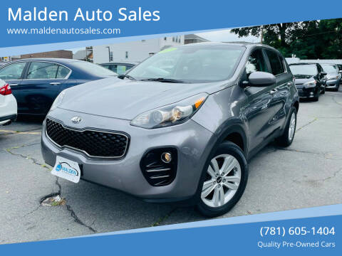 2019 Kia Sportage for sale at Malden Auto Sales in Malden MA