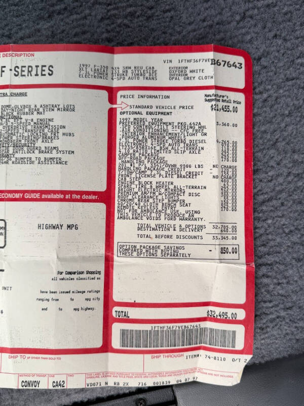 1997 Ford F-350 XLT