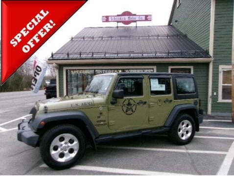 2013 Jeep Wrangler Unlimited for sale at SCHURMAN MOTOR COMPANY in Lancaster NH