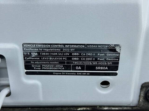 2023 Nissan Versa SR