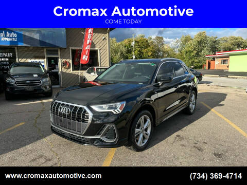 2019 Audi Q3 for sale at Cromax Automotive in Ann Arbor MI