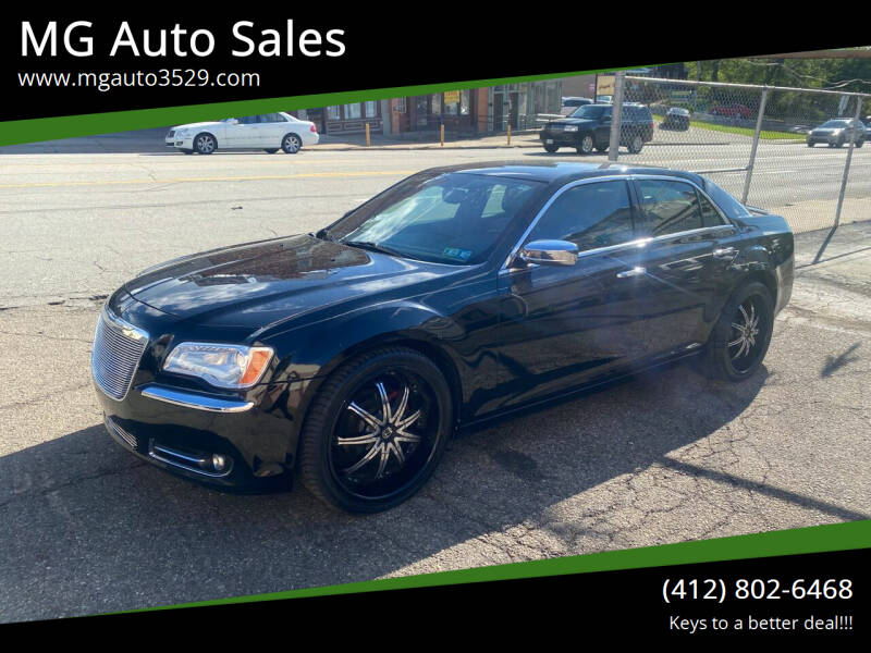 2012 Chrysler 300 for sale at MG Auto Sales in Pittsburgh PA