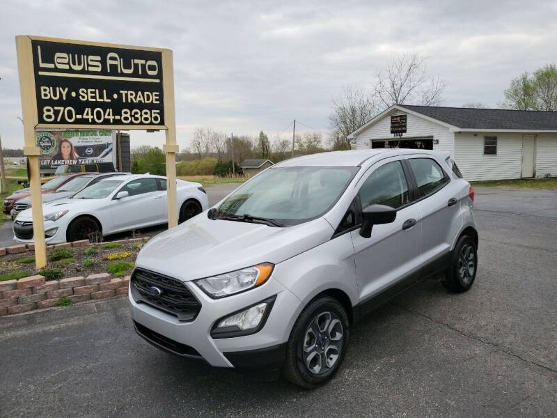 2018 Ford EcoSport for sale at Lewis Auto in Mountain Home AR