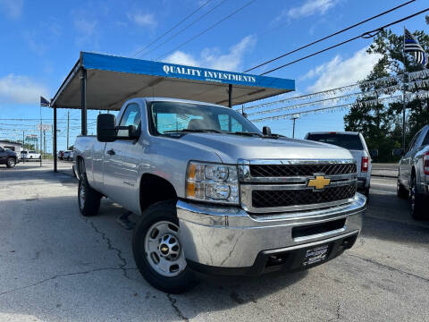 2012 Chevrolet Silverado 2500HD for sale at Quality Investments in Tyler TX