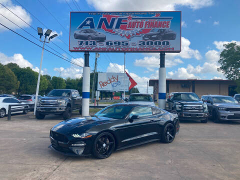 2019 Ford Mustang for sale at ANF AUTO FINANCE in Houston TX