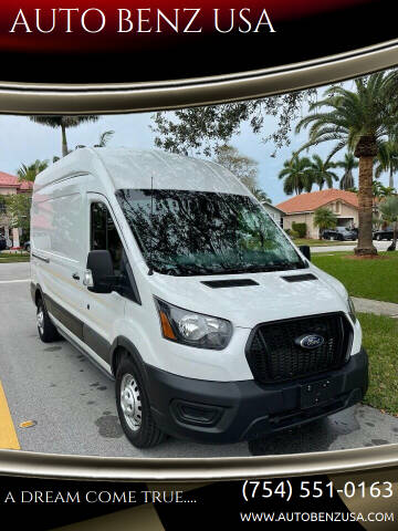 2022 Ford Transit for sale at AUTO BENZ USA in Fort Lauderdale FL