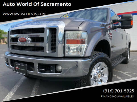 2008 Ford F-250 Super Duty for sale at Auto World of Sacramento Elder Creek in Sacramento CA