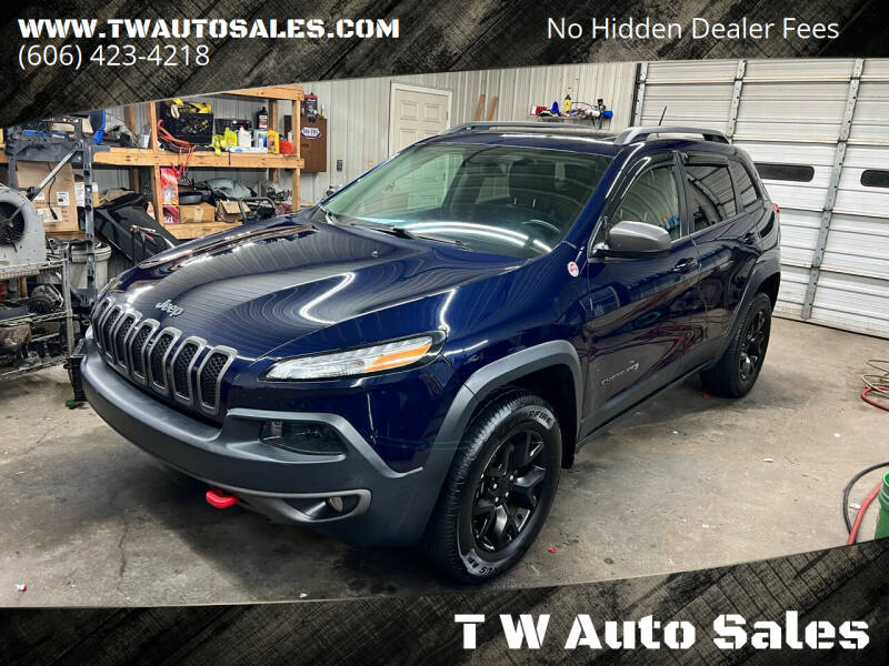 2015 Jeep Cherokee for sale at T W Auto Sales in Science Hill KY