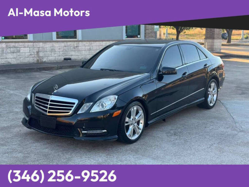 2013 Mercedes-Benz E-Class