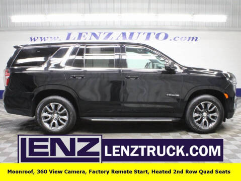 2021 Chevrolet Tahoe for sale at LENZ TRUCK CENTER in Fond Du Lac WI