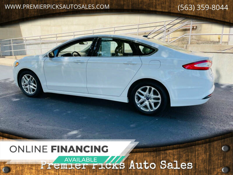 2013 Ford Fusion for sale at Premier Picks Auto Sales in Bettendorf IA