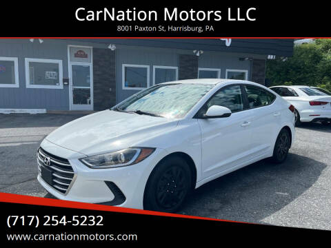2017 Hyundai Elantra for sale at CarNation Motors LLC in Harrisburg PA