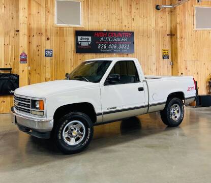 1990 Chevrolet C/K 1500 Series for sale at Boone NC Jeeps-High Country Auto Sales in Boone NC