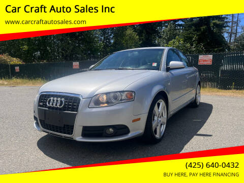 2006 Audi A4 for sale at Car Craft Auto Sales Inc in Lynnwood WA