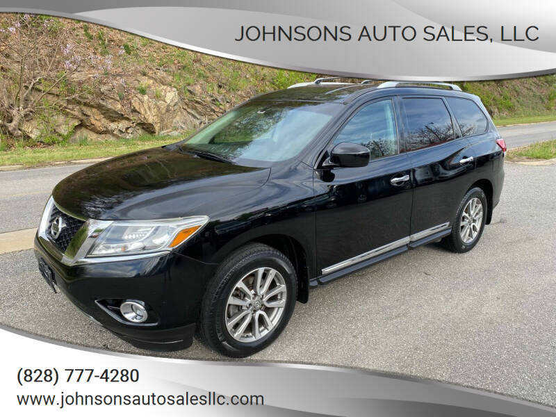 2013 Nissan Pathfinder for sale at Johnsons Auto Sales, LLC in Marshall NC