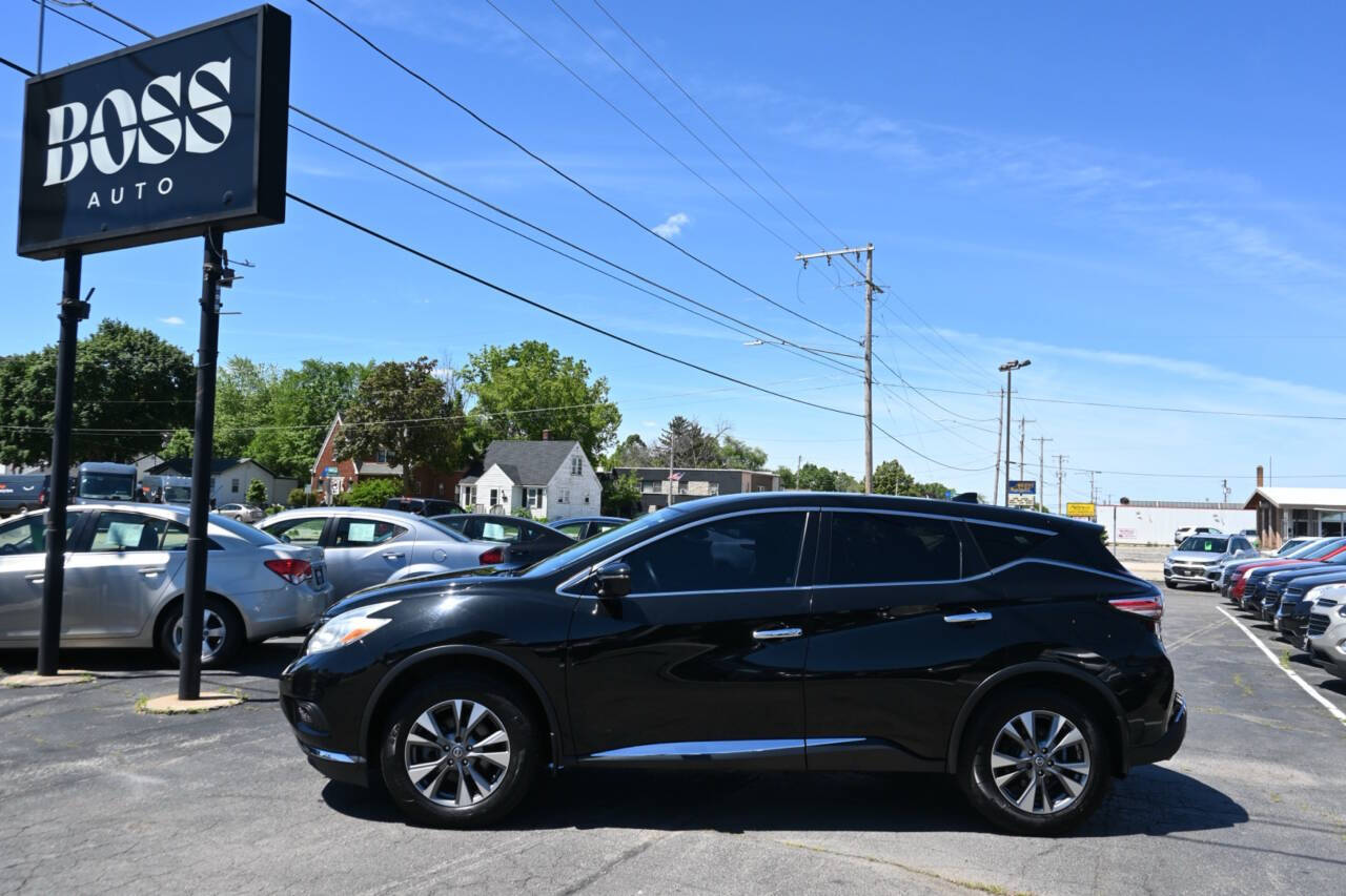 Black 2017 Nissan Murano S AWD S 4dr SUV 2