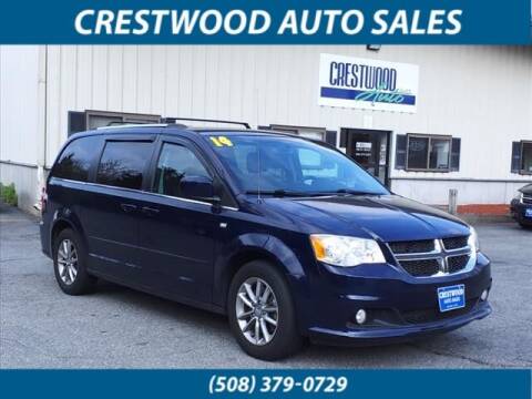 2014 Dodge Grand Caravan for sale at Crestwood Auto Sales in Swansea MA