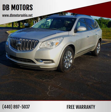2013 Buick Enclave for sale at DB MOTORS in Eastlake OH