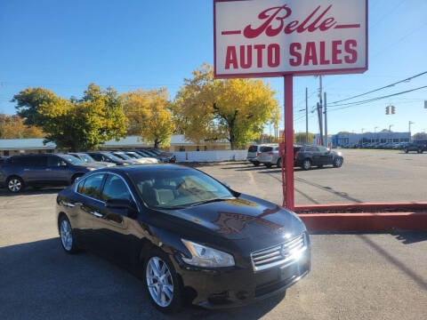 2014 Nissan Maxima for sale at Belle Auto Sales in Elkhart IN