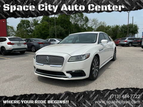 2018 Lincoln Continental for sale at Space City Auto Center in Houston TX
