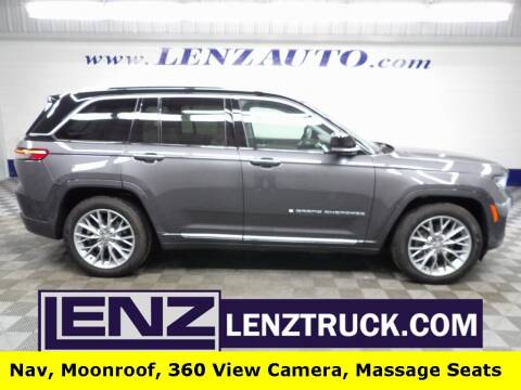 2022 Jeep Grand Cherokee for sale at LENZ TRUCK CENTER in Fond Du Lac WI
