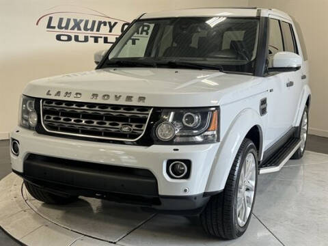 2016 Land Rover LR4 for sale at Luxury Car Outlet in West Chicago IL