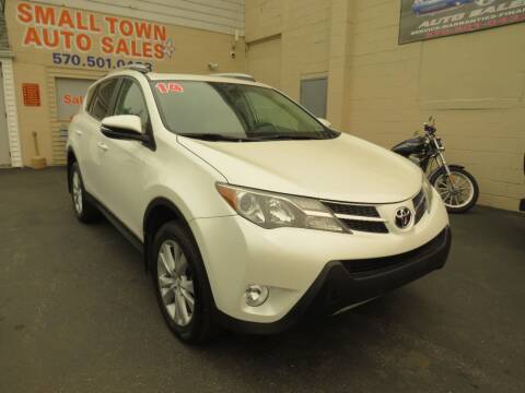 2014 Toyota RAV4 for sale at Small Town Auto Sales in Hazleton PA