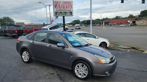 2011 Ford Focus for sale at FIRST CHOICE AUTO Inc in Middletown OH