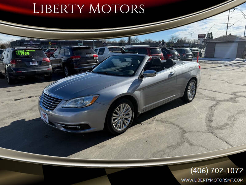 2013 Chrysler 200 for sale at Liberty Motors in Billings MT