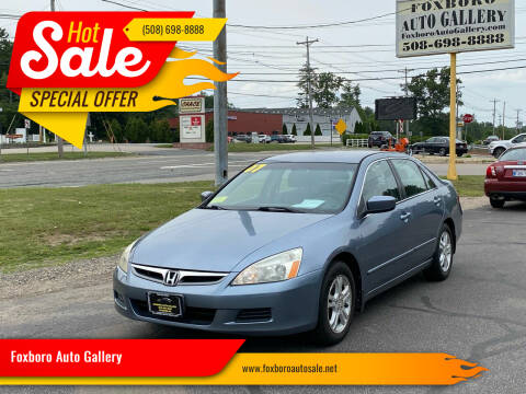 2007 Honda Accord for sale at Foxboro Auto Gallery in Foxboro MA