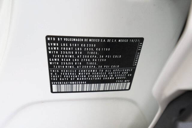 2022 Volkswagen Tiguan SE