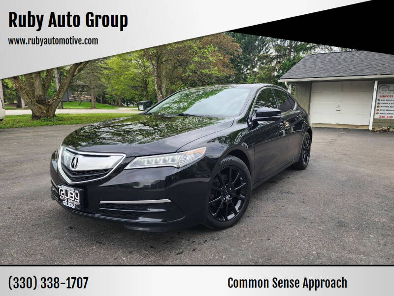 2015 Acura TLX for sale at Ruby Auto Group in Hudson OH