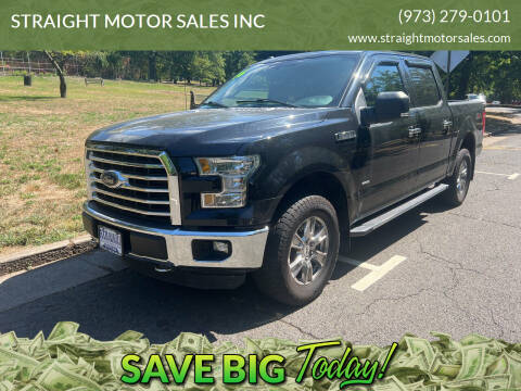 2016 Ford F-150 for sale at STRAIGHT MOTOR SALES INC in Paterson NJ