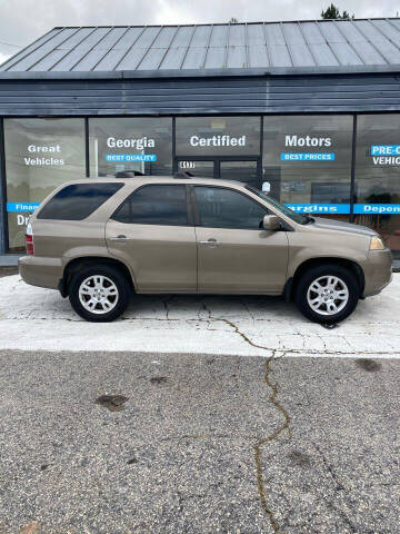 2005 Acura MDX for sale at Georgia Certified Motors in Stockbridge GA