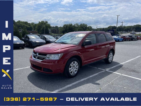 2020 Dodge Journey for sale at Impex Auto Sales in Greensboro NC