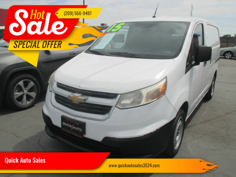 2015 Chevrolet City Express for sale at Quick Auto Sales in Ceres CA