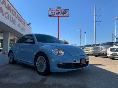 2013 Volkswagen Beetle for sale at Casablanca Sales in Garland TX