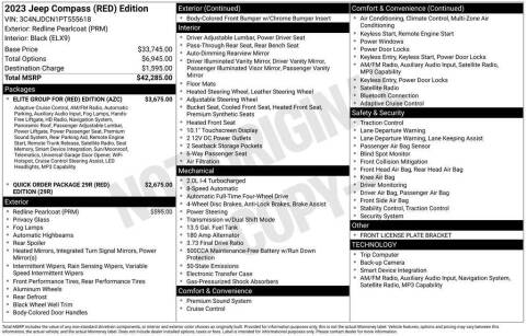 2023 Jeep Compass (Red) Edition