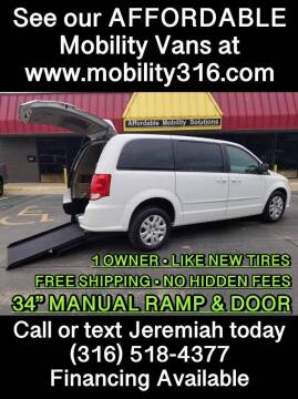 2016 Dodge Grand Caravan for sale at Affordable Mobility Solutions, LLC - Mobility/Wheelchair Accessible Inventory-Wichita in Wichita KS